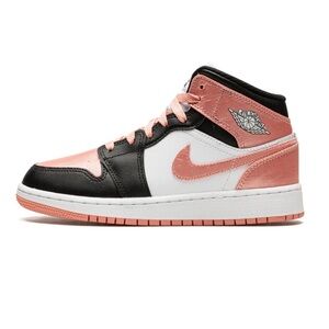 JORDAN 1 MID GS “LIGHT MADDER ROOT" sz 6Y